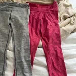 Outdoor Voices - 7/8 Warmup Legging - Size S - Flamingo Pink